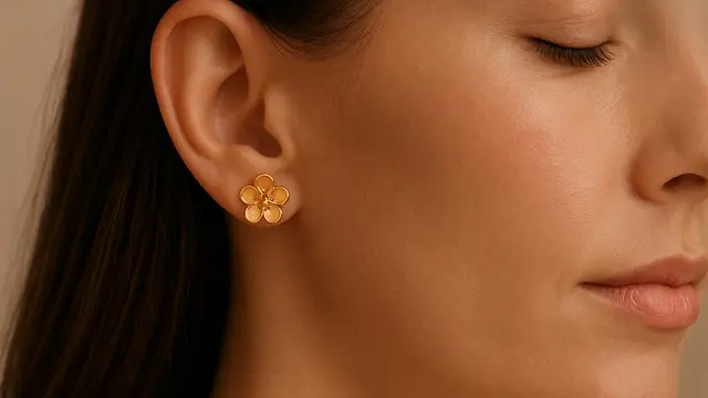 7 Model Anting Emas Tusuk Terbaru 2025, Simpel tapi Elegan untuk Berbagai Gaya