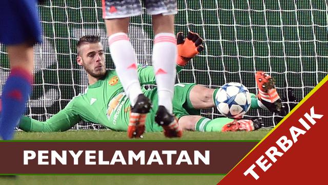Video 5 Penyelamatan Terbaik David De Gea