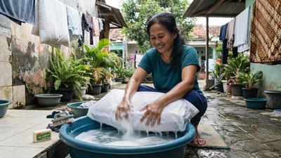 9 Cara Mencuci Bantal agar Tidak Menggumpal dan Tetap Empuk, Perhatikan Tekniknya