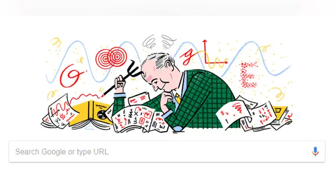 Fisikawan Max Born Jadi Google Doodle