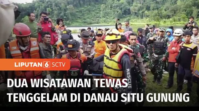 Dua wisatawan di Danau Situ Gunung, Kecamatan Kadudampit, Sukabumi, Jawa Barat, tewas tenggelam saat hendak membersihkan diri usai bermain bola. Lokasi wisata Danau Situ Gunung ditutup sementara usai peristiwa ini.