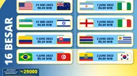 Live Streaming Piala Dunia U-20 Argentina 2023 Babak 16 Besar di Vidio, 31 Mei - 2 Juni 2023. (Sumber : dok. vidio.com)