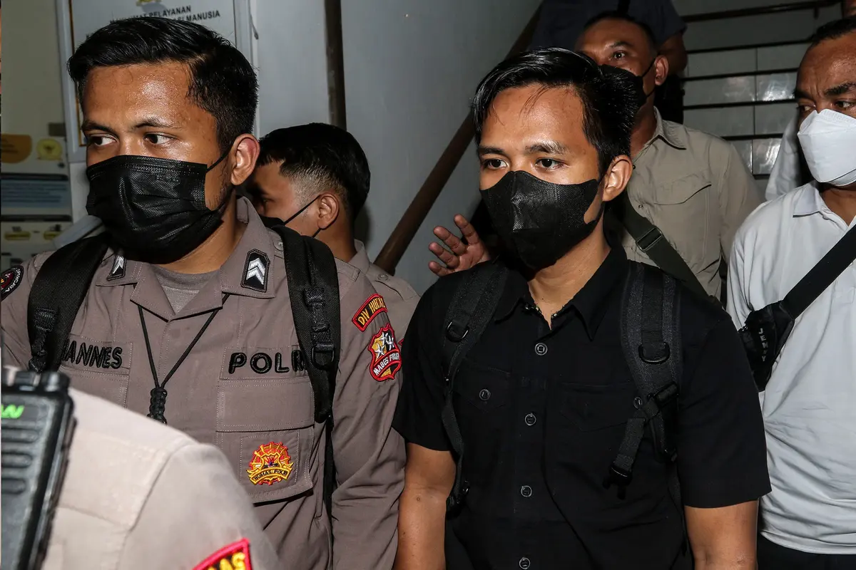 Penampakan Bharada E Tinggalkan Komnas HAM