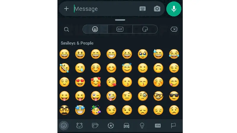 Desain Keyboard Baru WhatsApp