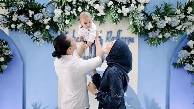 Potret Akikah Raffasya Arshaka Anak Kedua Melody Prima. (Sumber: Instagram/melodyprima)