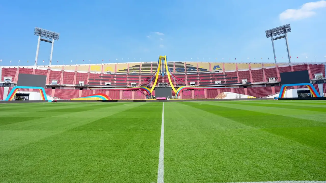 Stadion Rajamangala, Bangkok.