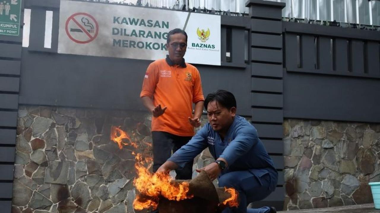 Baznas Tingkatkan Kesiapsiagaan Kebakaran Tim RSB Indonesia Melalui Pelatihan Mitigasi