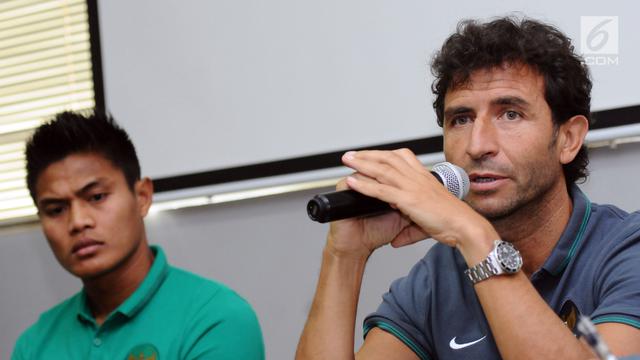  Jelang Laga Uji Coba, Pelatih Luis Milla Beberkan Kondisi Timnas Indonesia