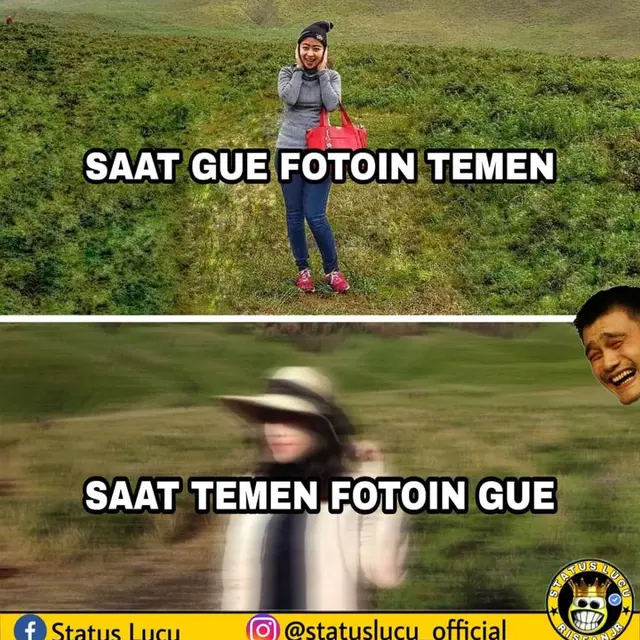 6 Meme Fotoin Vs Difotoin Teman Ini Sering Terjadi, Hasilnya Bikin Elus Dada