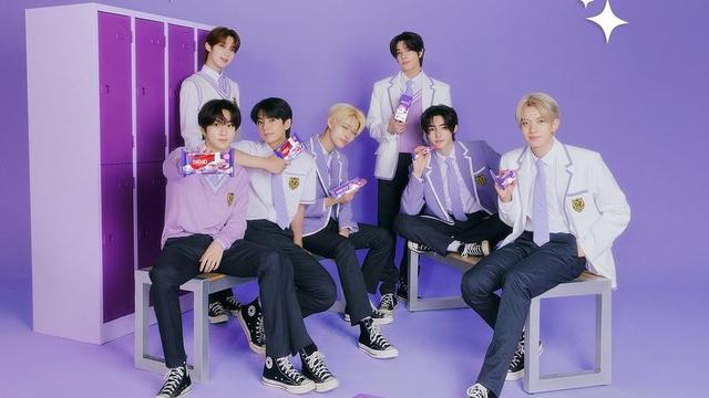 Kolaborasi Enhypen dengan Nabati Korean Goguma dari Indonesia langsung viral di jagat maya. (Foto: Dok. Istimewa)