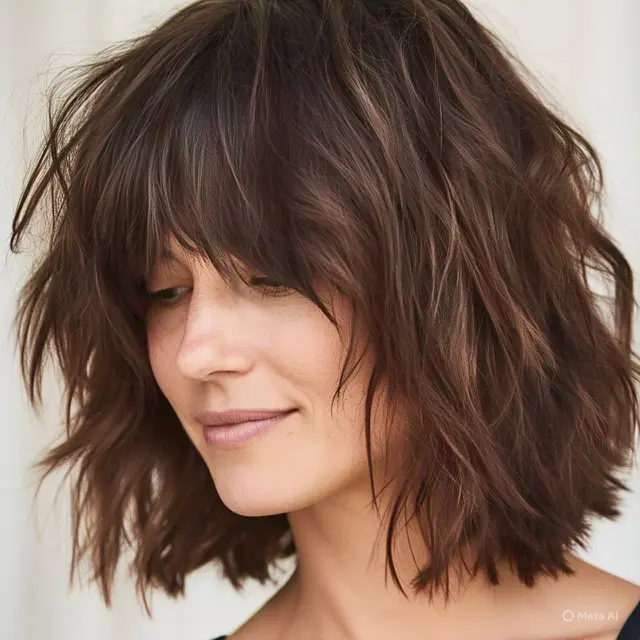 Model Rambut Segi Layer 3 Tingkat