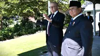 Prabowo Bertemu 4 Mata dengan PM Australia, Ini yang Dibahas