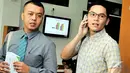 Ben Kasyafani usai menjalani sidang di Pengadilan Agama, Jakarta, Selasa (1/7/2014) (Liputan6.com/Faizal Fanani)