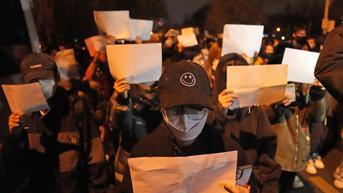 Demo COVID-19: Kertas Kosong Jadi Simbol Protes ke Xi Jinping
