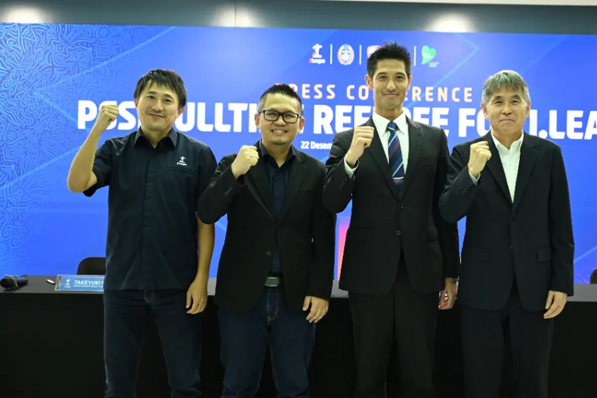 Yudai Yamamoto (tiga dari kanan) akan bertugas secara penuh di BRI Super League 2025/2026