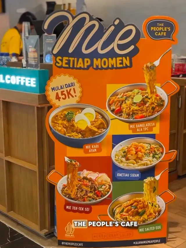 Menu Baru The People's Cafe