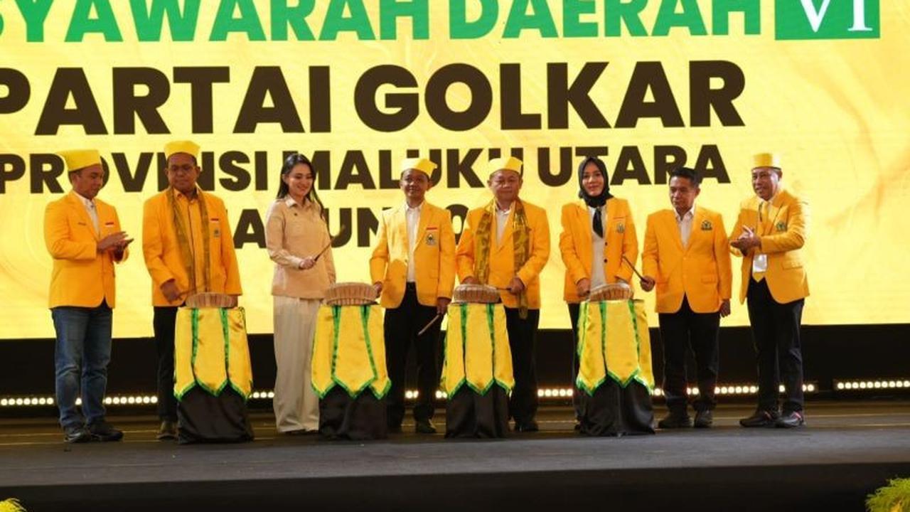 Gubernur Soroti Ketimpangan Ekonomi Maluku Utara di Musda Golkar