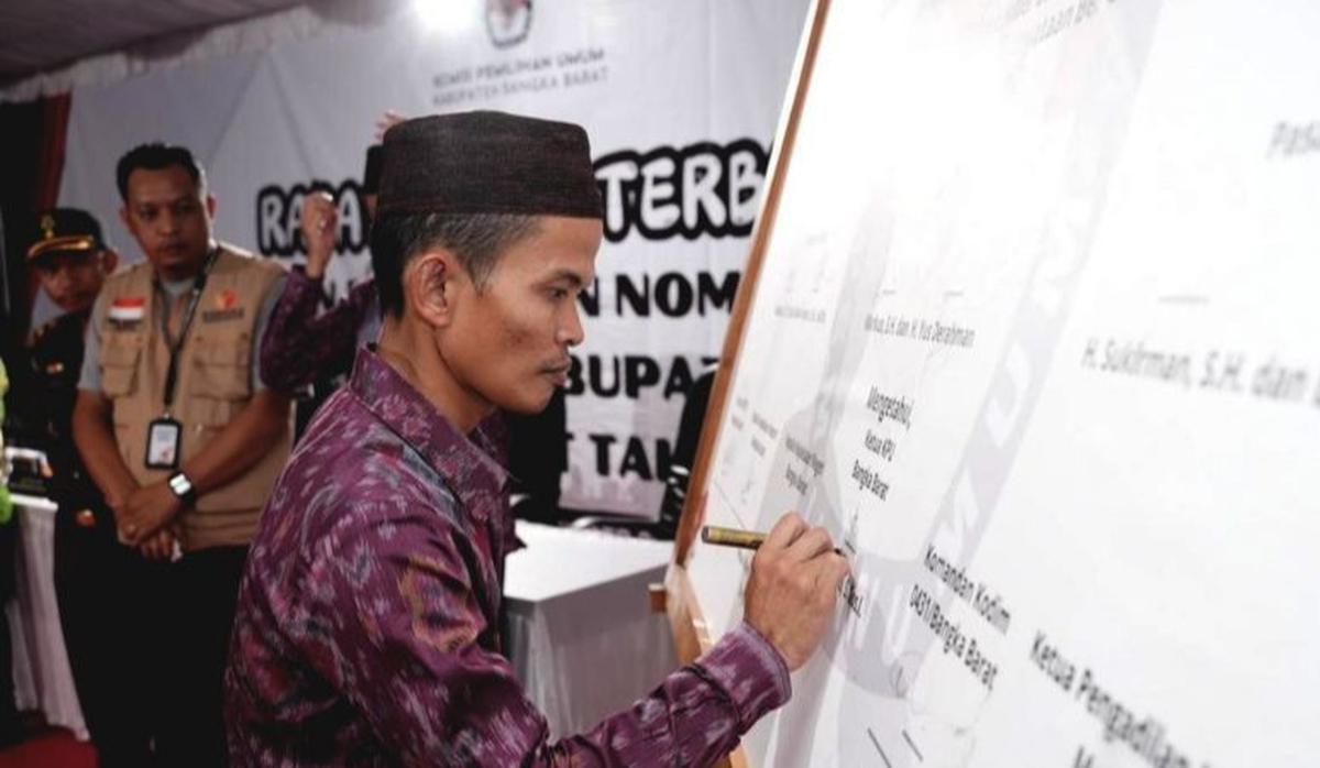 KPU Bangka Barat Aktifkan KPPS untuk Pemungutan Suara Ulang Pilkada