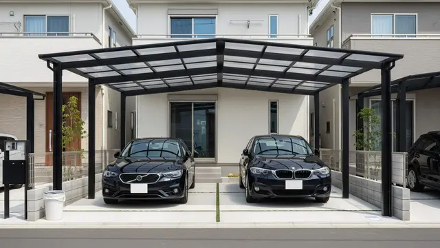 Desain Rumah Minimalis Carport 2 Mobil