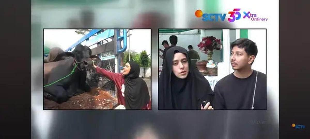 Tangis Sonny Septian Pecah Saat Pertama Kali Ikut Menyembelih Hewan Kurban: Keluar Semua Air Mata