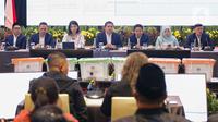 Pihak KPU DKI Jakarta berharap masyarakat bisa menunggu sekaligus memberi kesempatan kepada pasangan calon untuk menggunakan hak konstitusionalnya untuk mengajukan sengketa di Mahkamah Konstitusi. (Liputan6.com/Angga Yuniar)