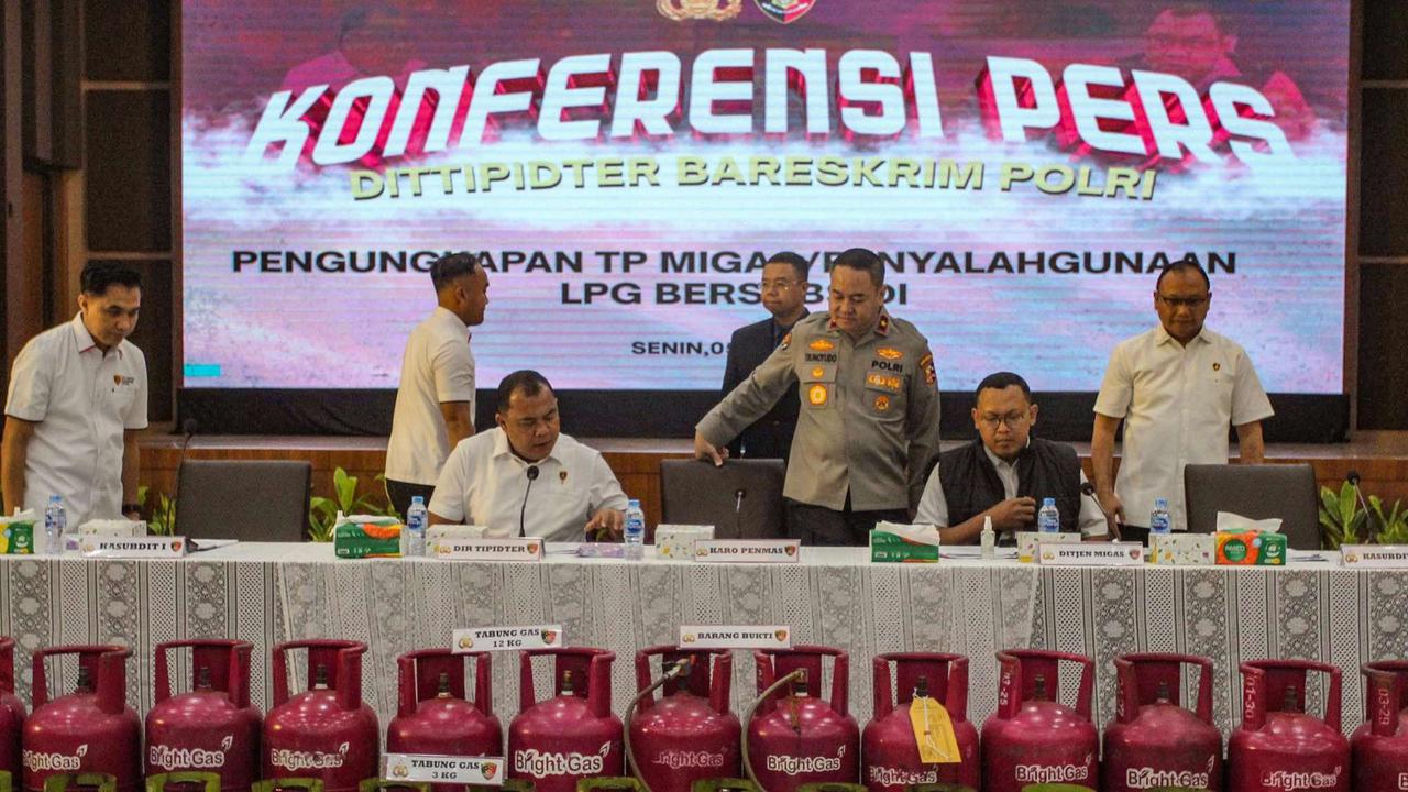 Polisi bongkar kasus pengoplosan gas LPG 3 kg