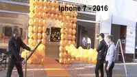 Suasana peluncuran iPhone 7 dan 7 Plus di Apple Store Denmark (Sumber: Techno Buffalo)