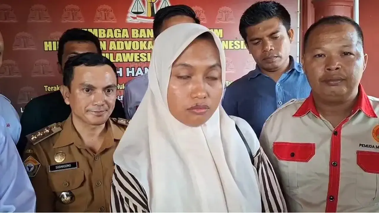 Kasus Guru Supriyani yang tengah viral di Konawe Selatan/Liputan6