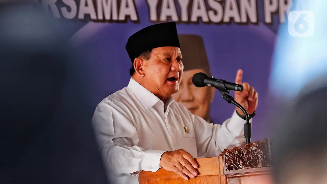 Pidato Kebangsaan Prabowo di Masjid Istiqlal