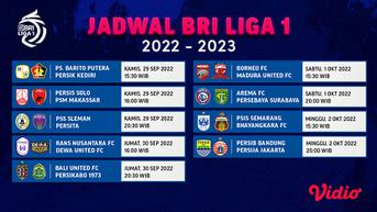 Jadwal Lengkap Pekan 11 BRI Liga 1: Ada Big Match Persib Bandung vs Persija Jakarta, Siaran Langsung Vidio
