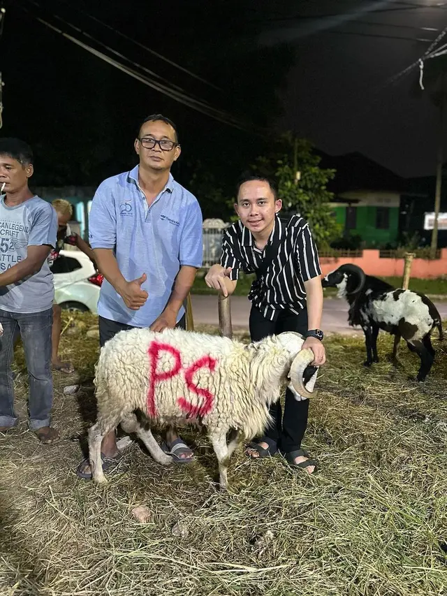Salah satu hewan kurban dari unit usaha Putra Siregar, PStore Banten. (Foto: Dok. Koleksi Tim Putra Siregar)