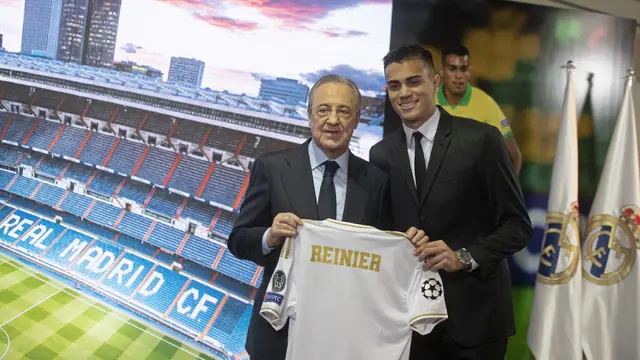 Real Madrid Rekrut Pemuda Berbakat Brasil Reinier Jesus