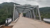 Jembatan Cibayongbong, salah satu akses penghubung yang terdapat di Jalur Lingkar Barat Kabupaten Purwakarta. Foto (Istimewa)