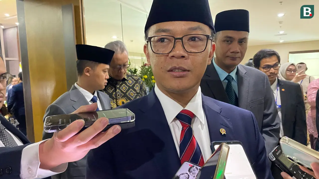 Menteri Luar Negeri RI Sugiono pada peringatan Hari ASEAN di Jakarta pada Jumat (8/8/2025) mengatakan bahwa ASEAN dibangun dari tradisi memilih diplomasi dibanding perpecahan (Dok. Liputan6.com/Teddy Tri Setio Berty).
