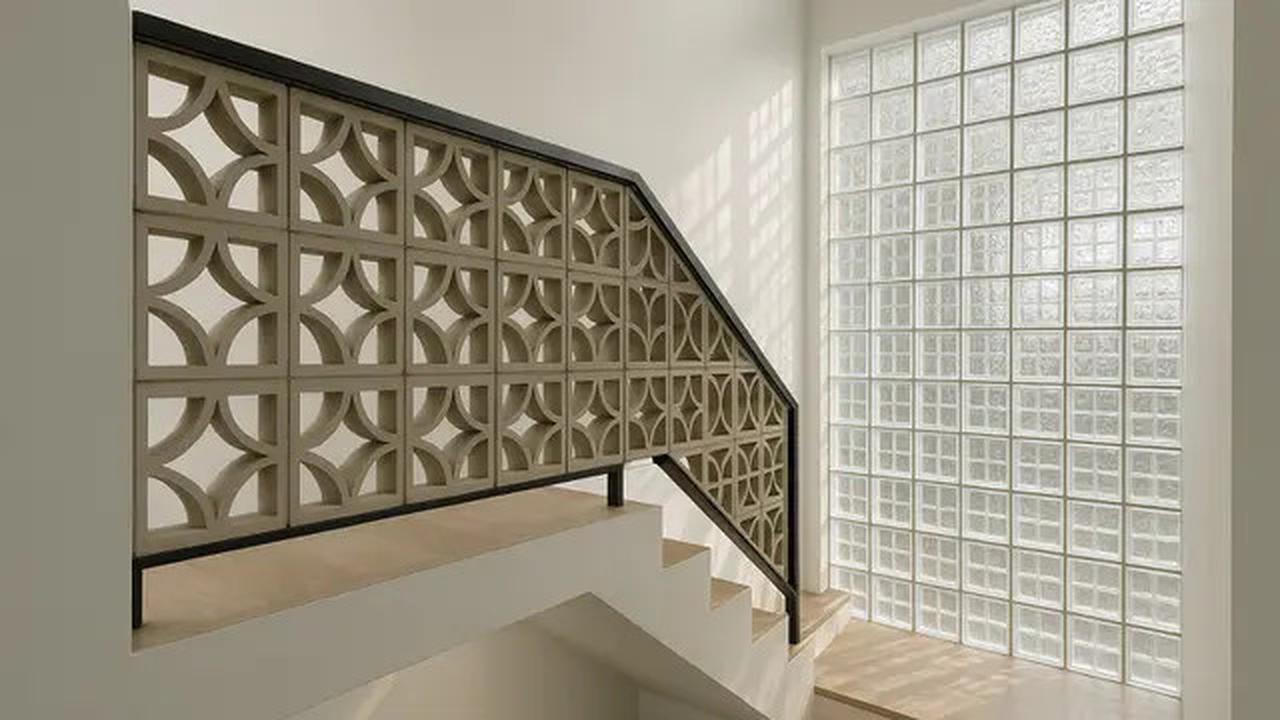 7 Model Rumah Minimalis Kombinasi Roster dan Glass Block, Hunian Cantik yang Hemat Energi