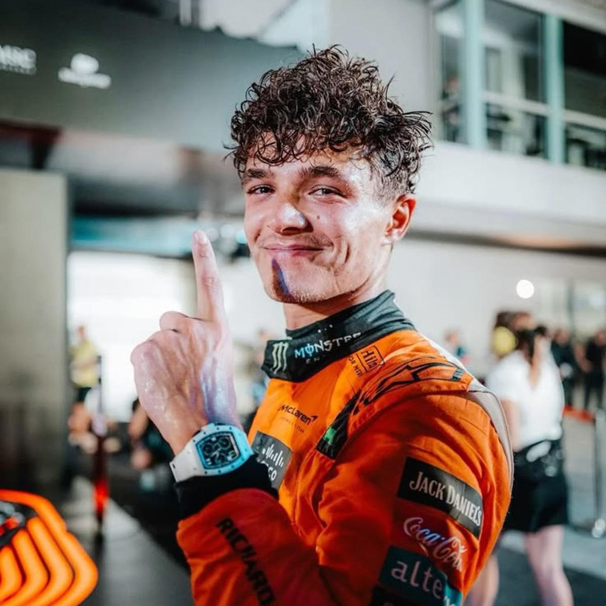 Potret Lando Norris