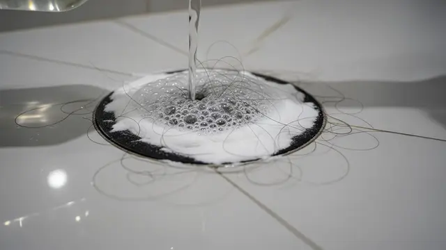 Cara Membersihkan Rambut Rontok di Kamar Mandi Tanpa Harus Menyentuhnya, Praktis dan Higienis