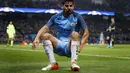 Pemain Manchester City asal Spanyol, Nolito pernah sekali diusir wasit saat Man.City melawan Bournemouth pada Premier League (Reuters / Jason Cairnduff) 