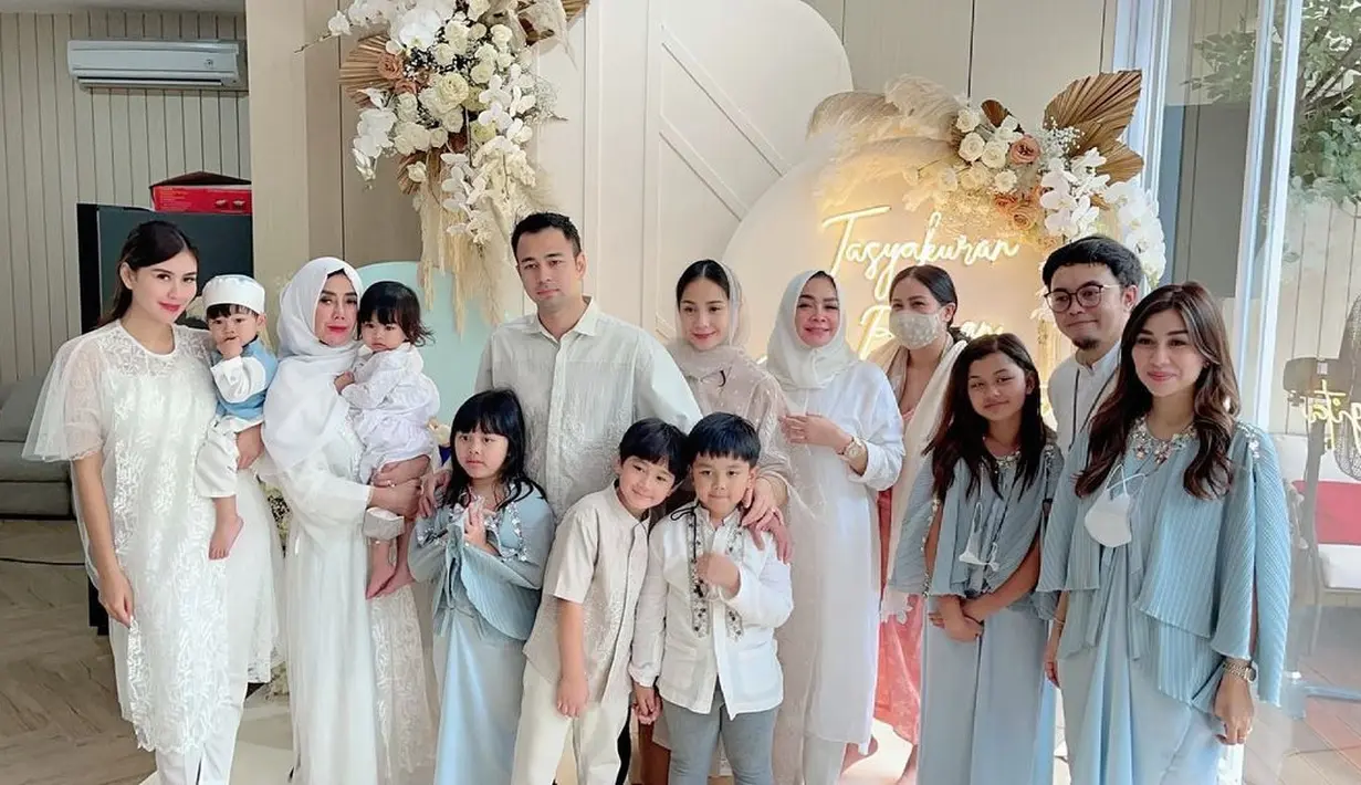 Nagita Slavina Tasyakuran 4 Bulanan (Instagram/rieta_amilia)