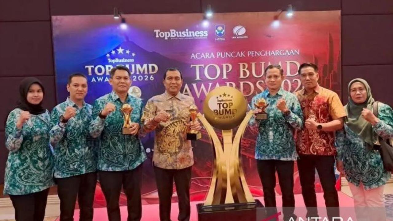 Hulu Sungai Selatan Borong Tiga TOP BUMD Award 2026, Bukti Kinerja Unggul Daerah