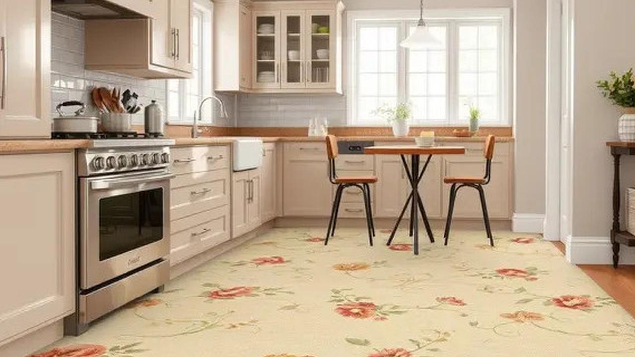 Ingin Dapur Cantik dan Elegen, Begini Tips Mempercantiknya Menggunakan Wallpaper dengan Dekorasi Bunga