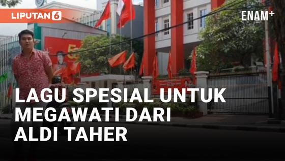 VIDEO: Aldi Taher Rilis Lagu Untuk Megawati