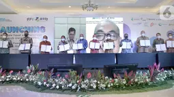 Pembentukan IFF Food & Fertilizer dan IFF Learning Institute yang disaksikan Wamen I BUMN, Pahala Mansury, secara virtual merupakan kolaborasi 11 BUMN untuk membentuk institut di bidang riset dan pembelajaran untuk mendukung program Indonesia Maju. (Liputan6.com/HO/Alwi)