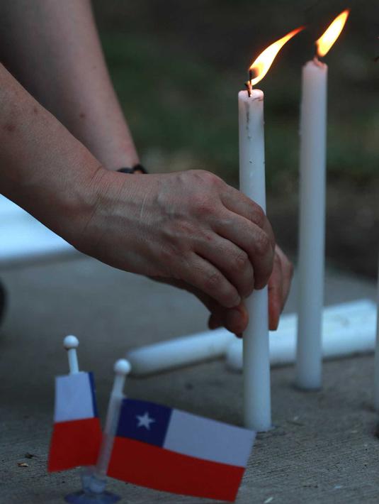Lago Ranco juga menjadi lokasi favorit Pinera untuk berlibur. (RAUL BRAVO/AFP)