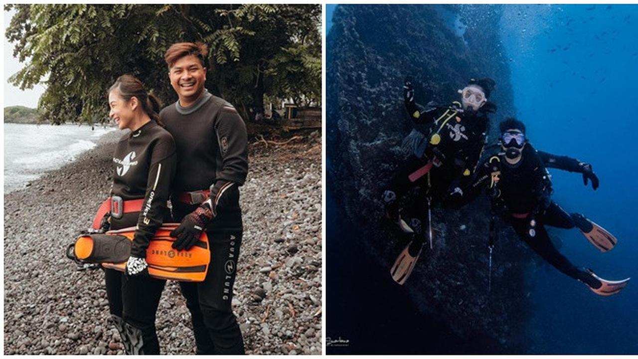 6 Potret Glenn Alinskie dan Chelsea Olivia Diving Bareng, Kenang Momen 12 Tahun Lalu