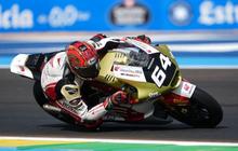 Mario Aji Alami Kecelakaan di Moto2 Spanyol 2026 Setelah Tampil Agresif
