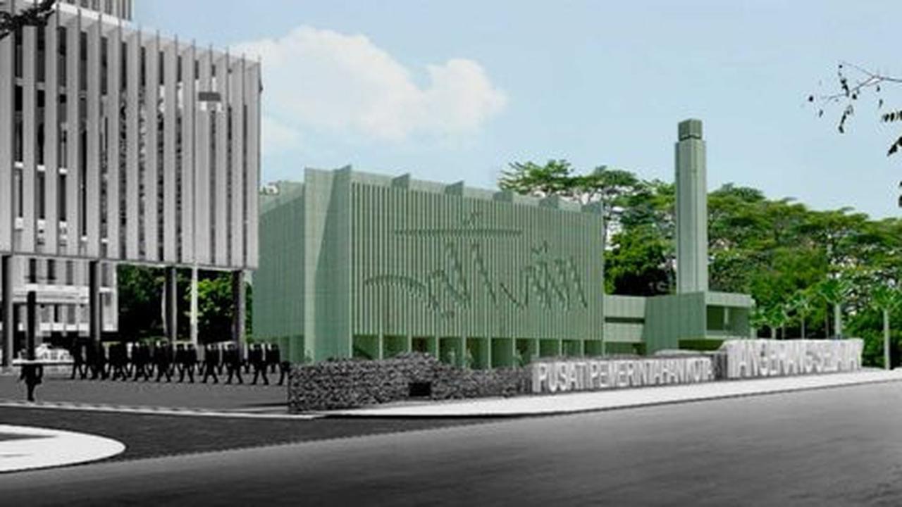 Dinas Tata Kota bangun Masjid Raya Tangsel