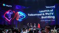 Telkomsel hadirkan paket kuota data dengan bundling langganan WeTV VIP Mobile (Foto: Corpcomm Telkomsel)
