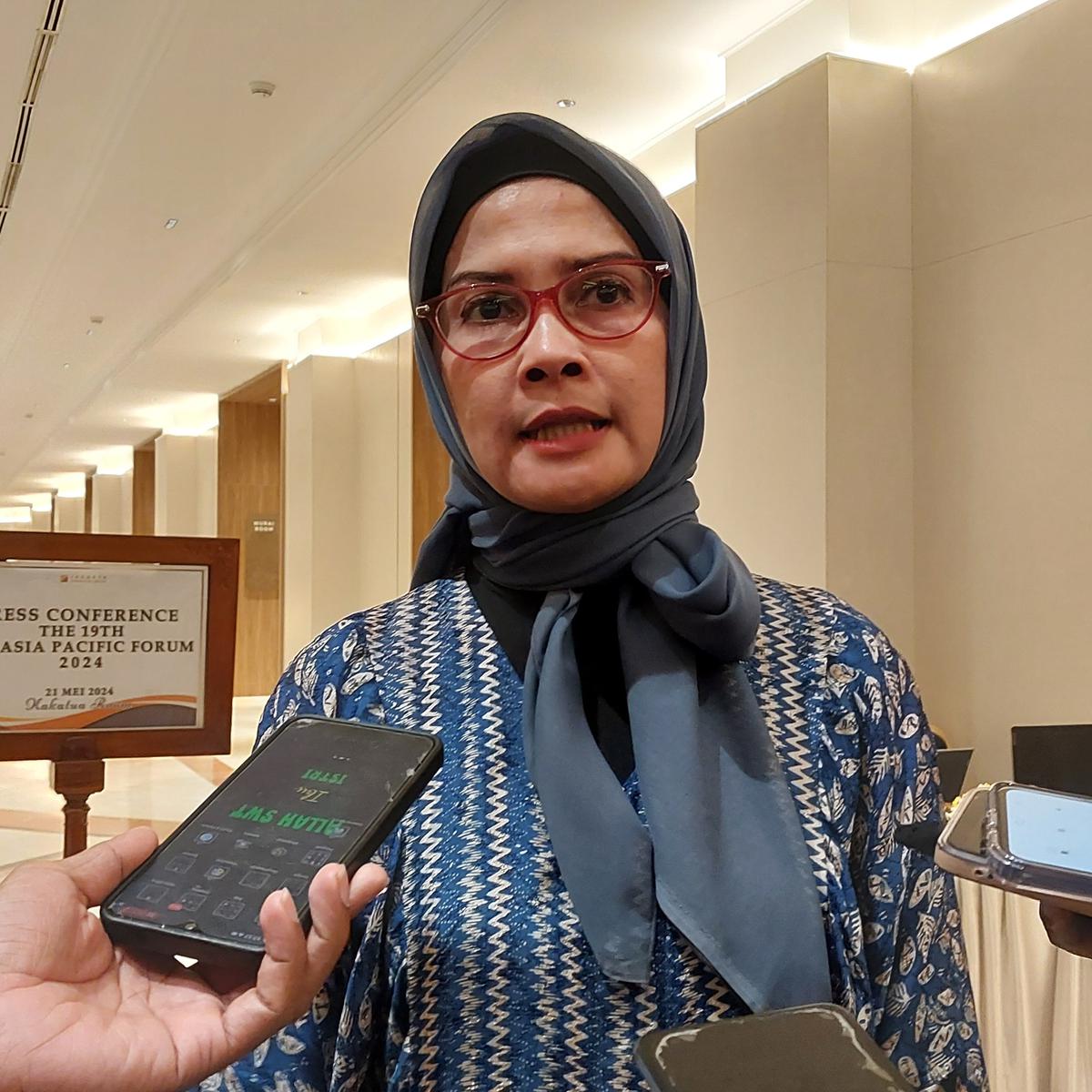 Juru Bicara Kementerian Perhubungan Adita Irawati (Liputan6.com/Arief RH)