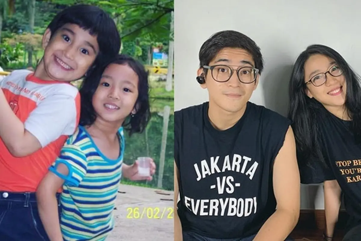 Sering Dikira Pacar, Ini 6 Potret Kakak Adik Bio One dan Nona Berlian "Ronaldowati"